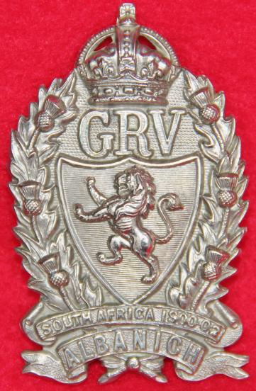 GRV Glengarry Badge