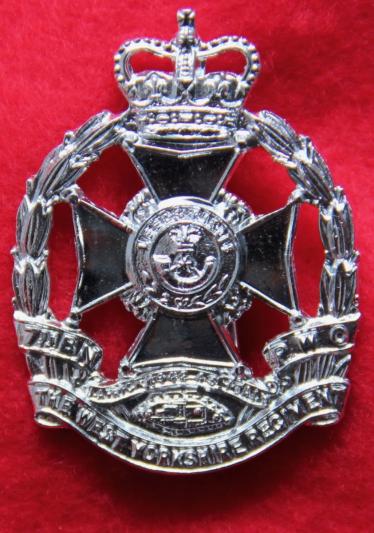 Anodised Leeds Rifles Cap Badge