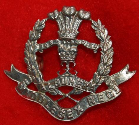 Middlesex Regt NCO's Cap Badge