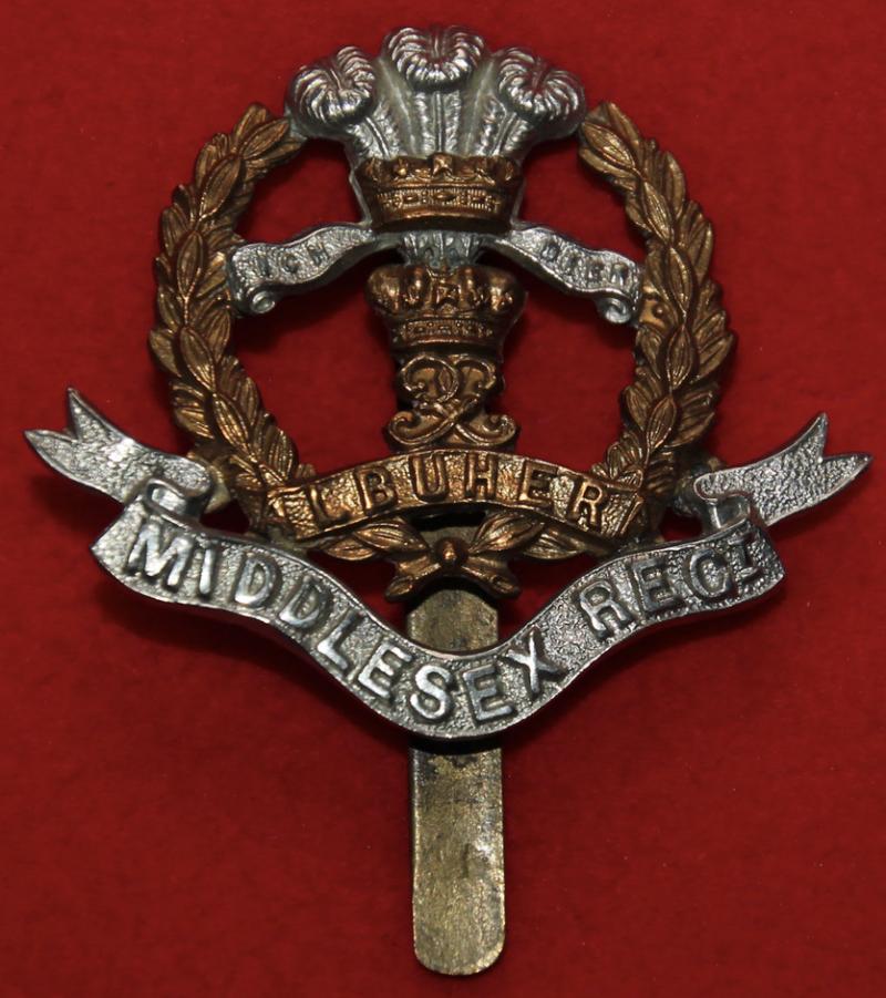 Middlesex Regt Cap Badge