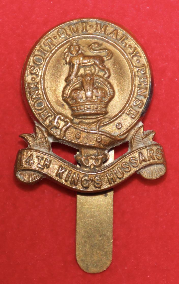 14th Hussars Cap Badge