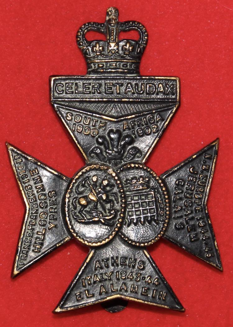 Queen's Royal Rifles Cap Badge