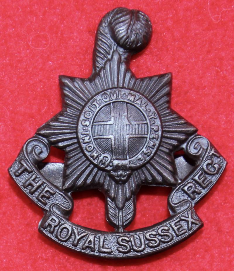 R Sussex OSD Cap Badge