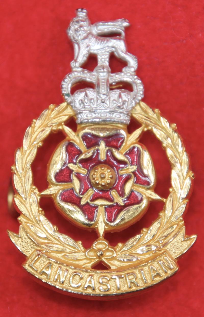 Lancastrian Brigade Officer's Cap Badge