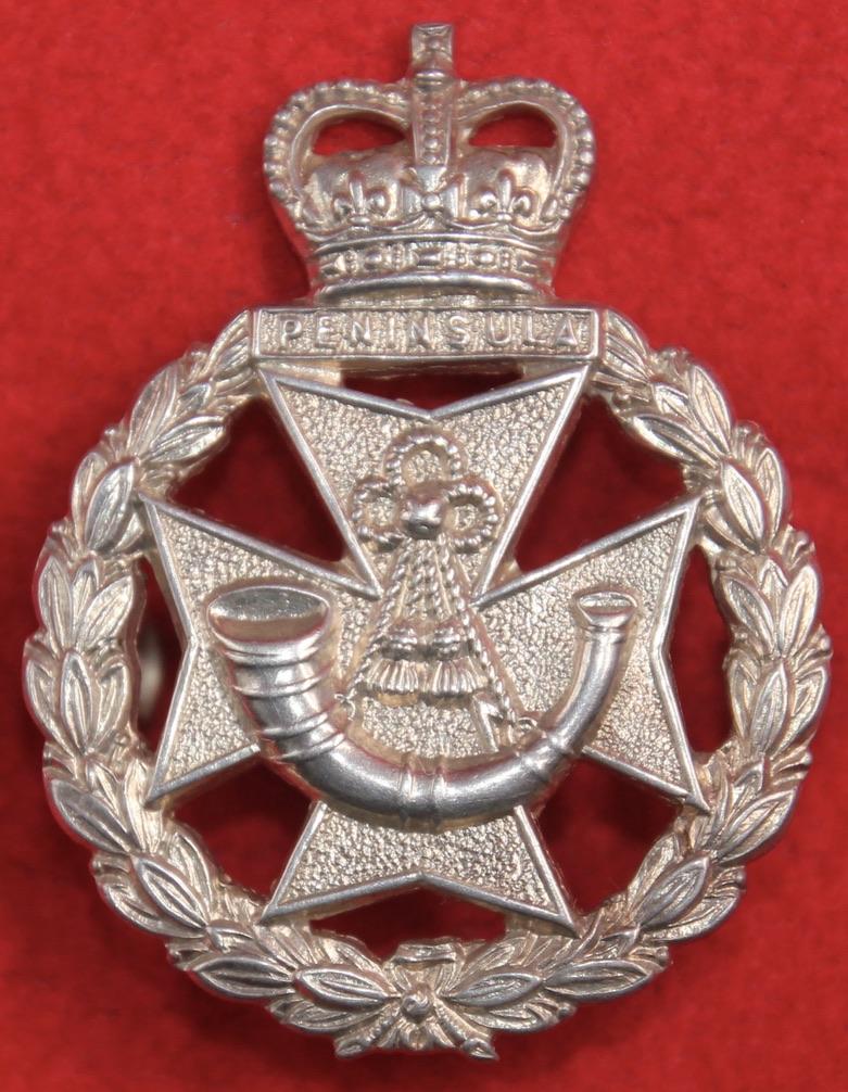 Green Jackets Brigade Officer's Cap Badge