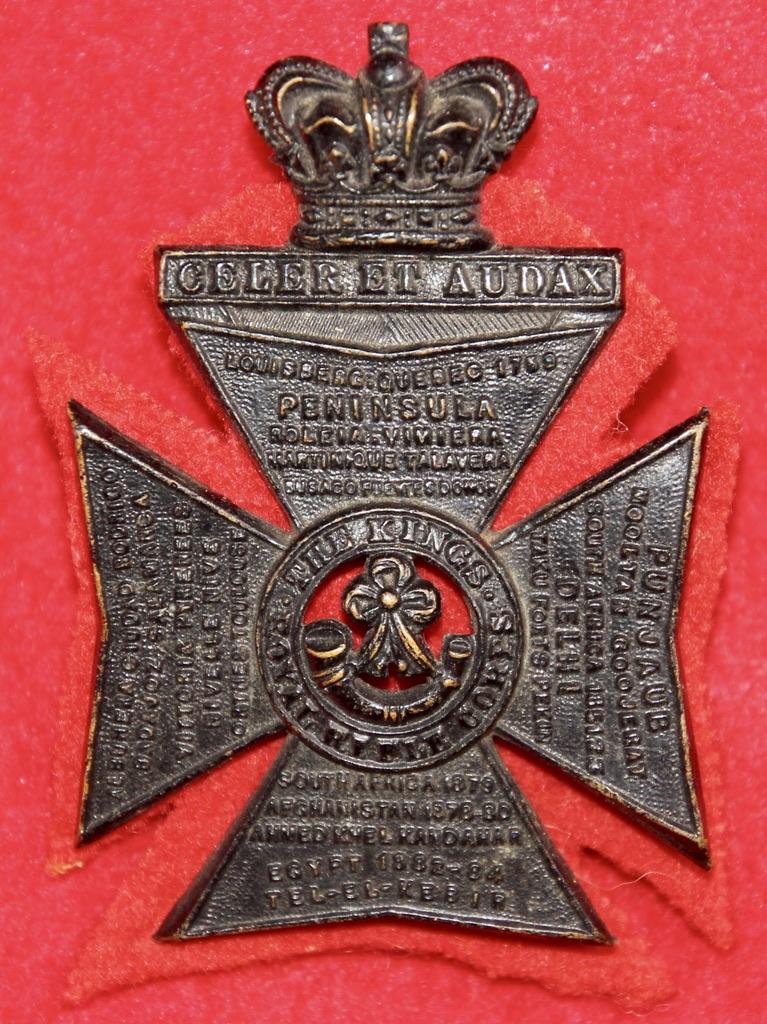 Victorian KRRC Cap Badge