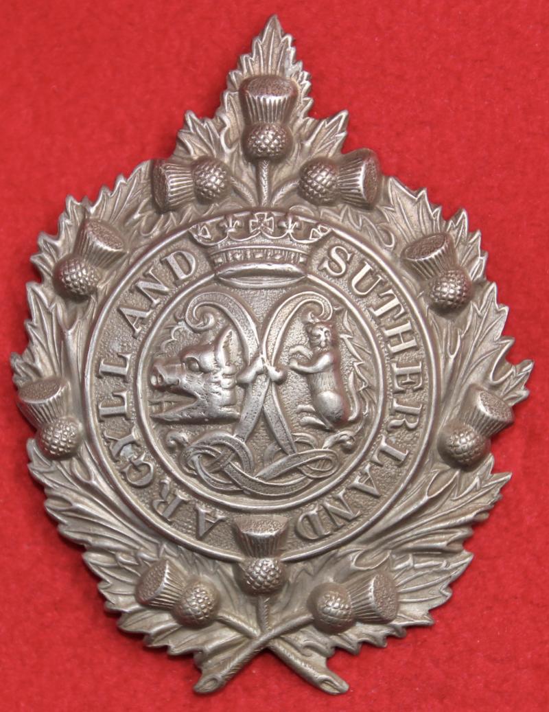 A&SH Glengarry Badge