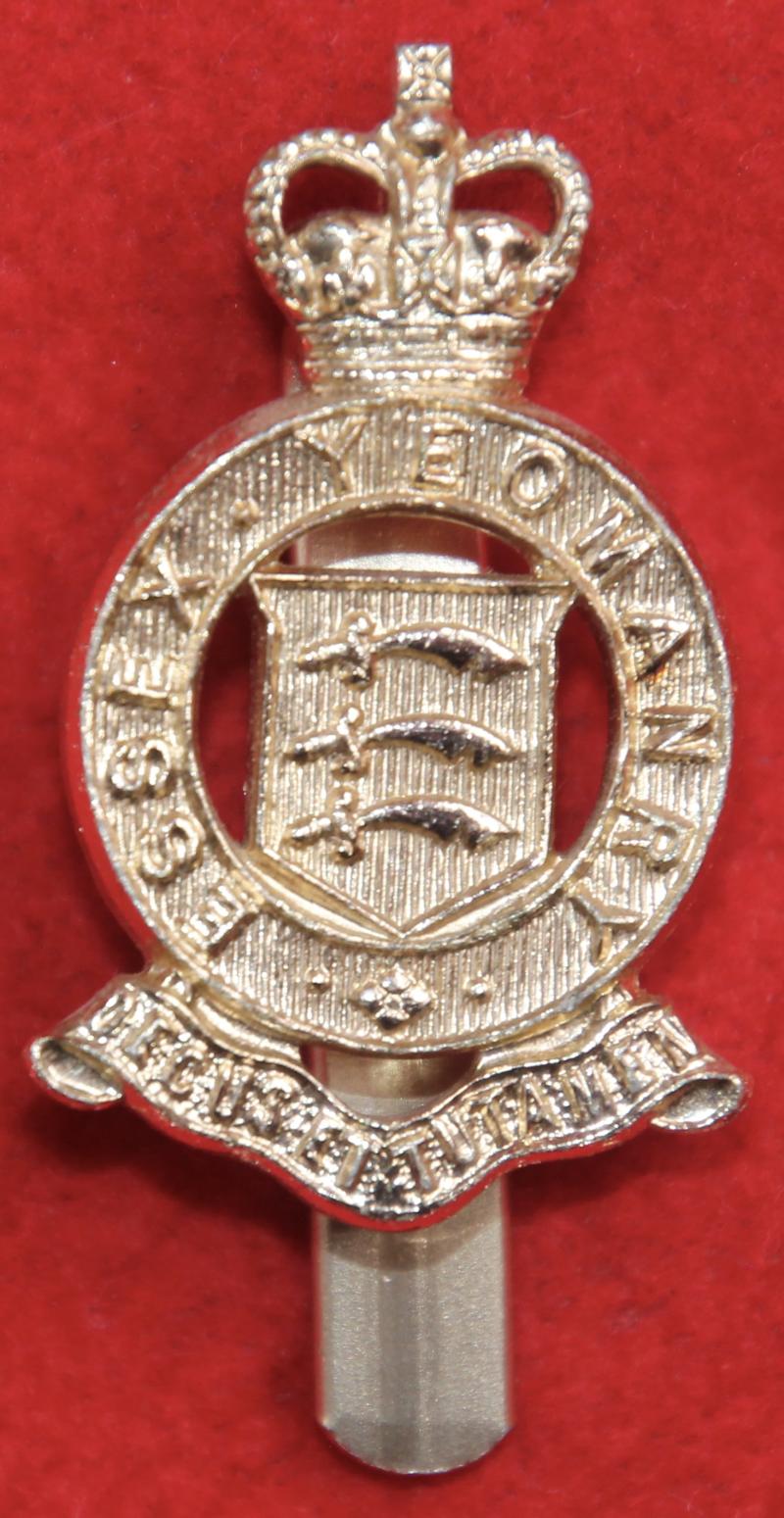 Anodised Essex Yeomanry Beret Badge
