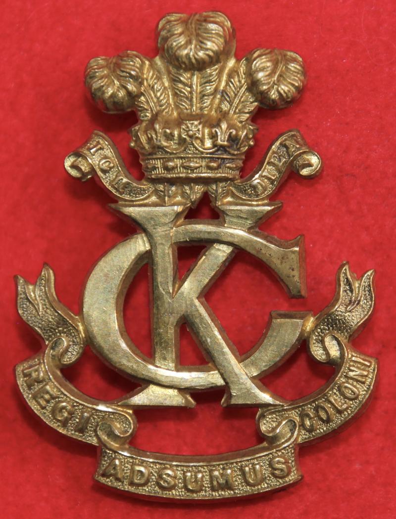 King's Colonials Cap Badge