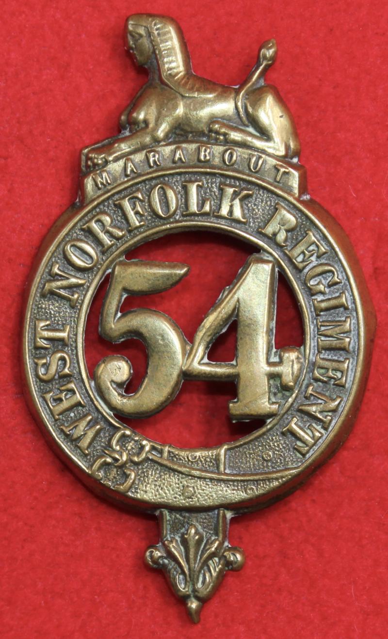 54th Foot Glengarry Badge