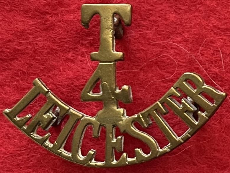 T/4/Leicester Shoulder Title