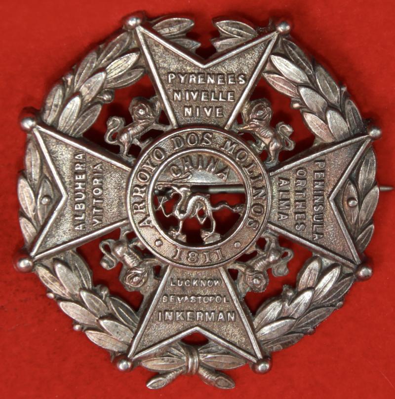 Border Regt Puggaree Badge