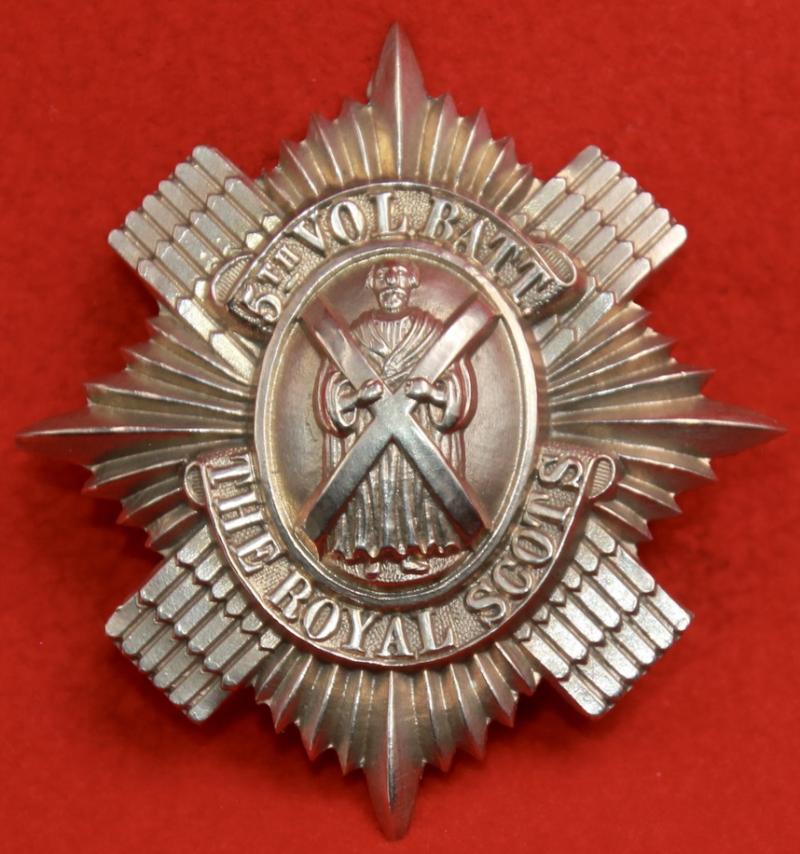 5th VB Royal Scots Glengarry Badge