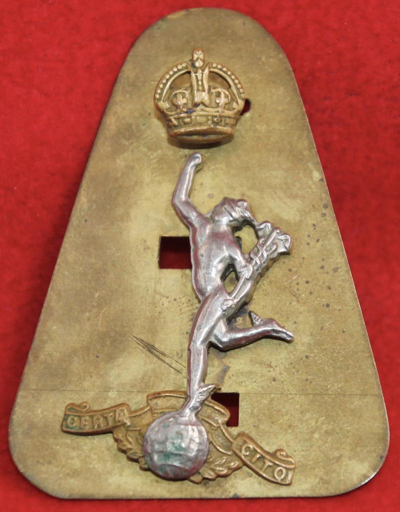 R Signals Cap Badge