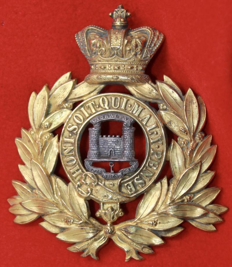 12th Foot Officer's Shako Plate