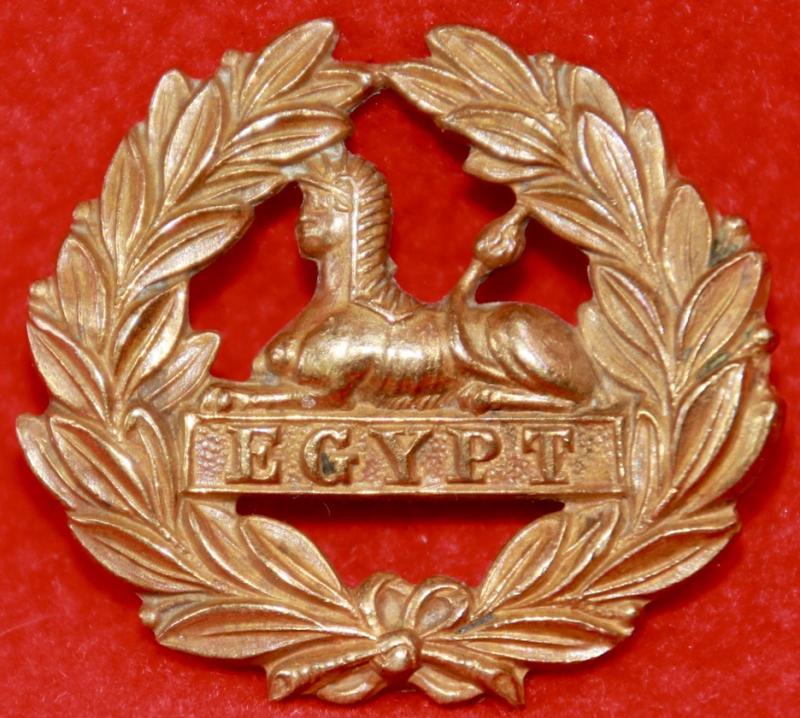 Gloster Regt HP Back Badge
