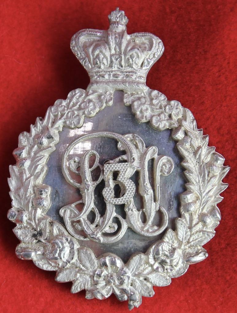 3rd Lancashire RV Officer's Pouch Badge
