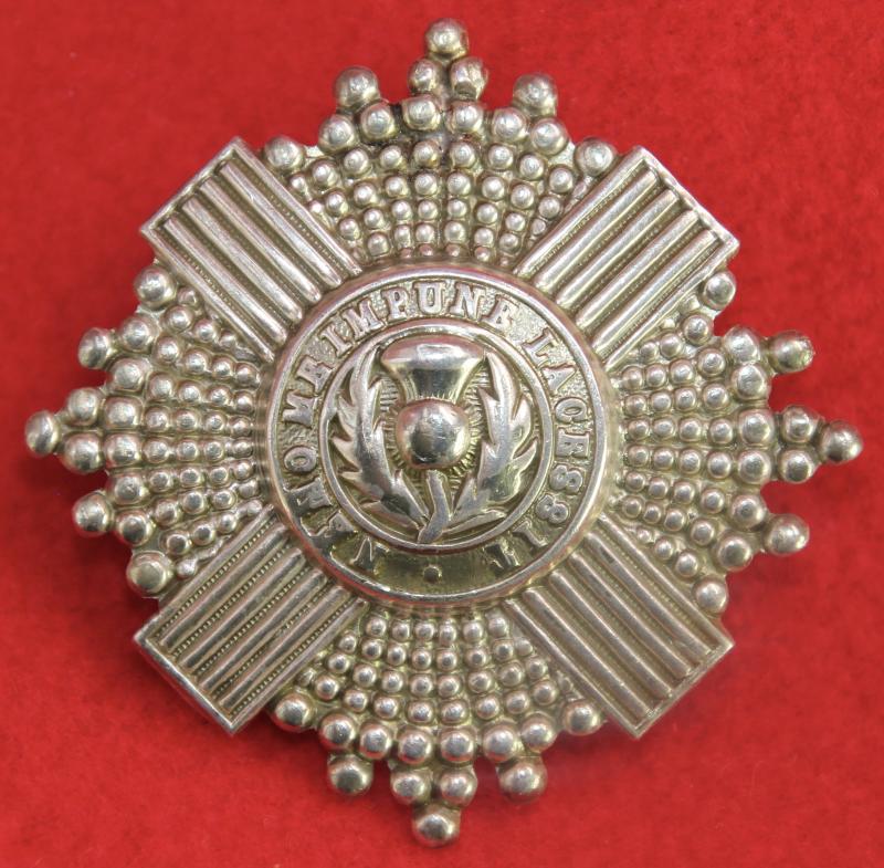 9th VB R Scots Glengarry Badge
