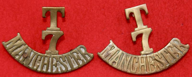 T/7/Manchester Shoulder Titles
