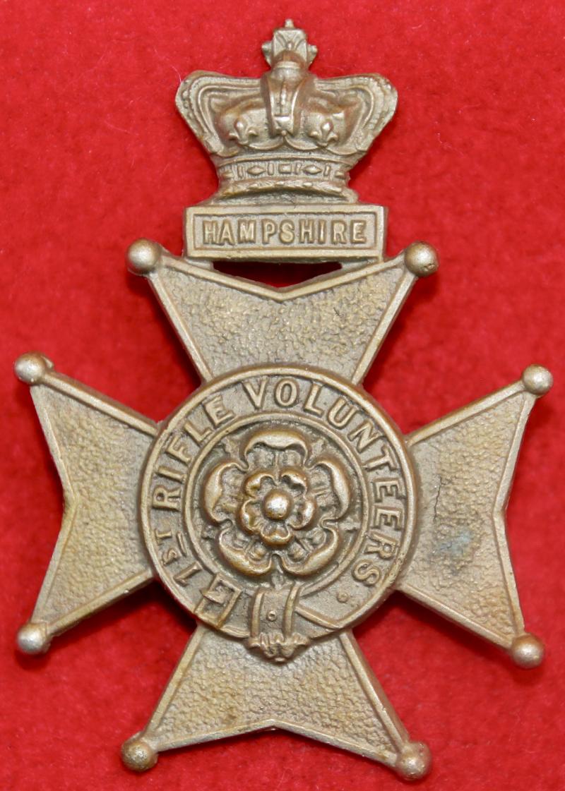 1st Hants RV Glengarry Badge