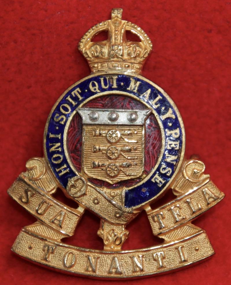 RAOC Officer's 1947-49 Cap Badge