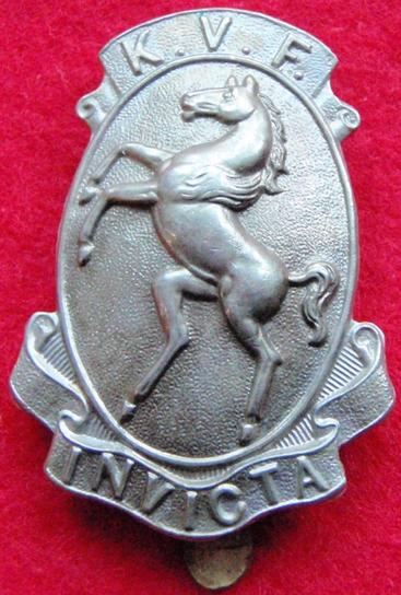 Kent Volunteer Fencibles Cap Badge