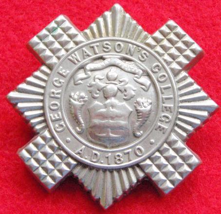 George Watson's College OTC Cap Badge