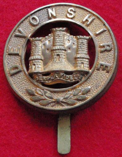 Devonshire Regt Puggaree Badge