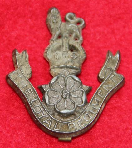 Loyal North Lancs Plastic Cap Badge