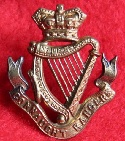 Victorian Connaught Rangers Cap Badge