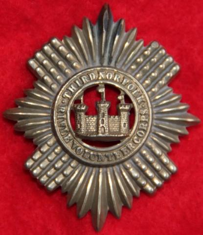 Third Norfolk RV Officer's Pouch Badge