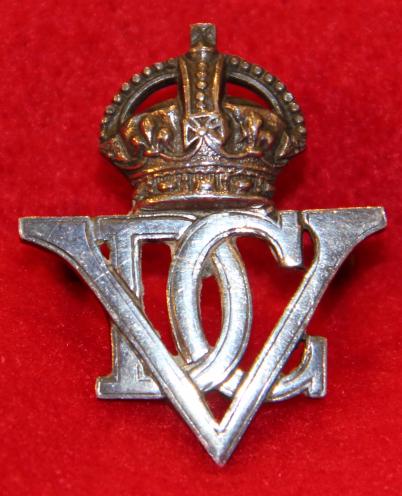 5th DG Officer's (HM) Cap Badge