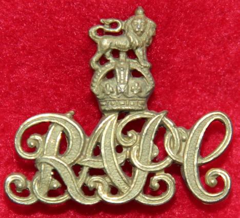 RAPC Officer's Collar