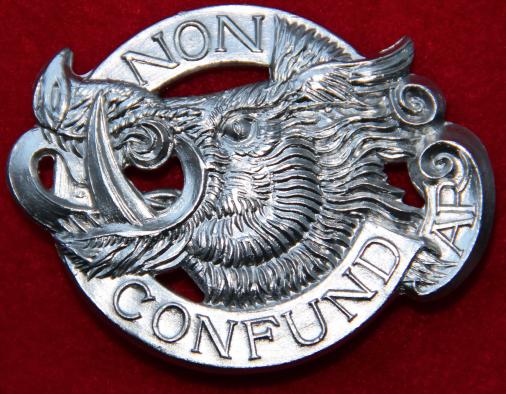 Anodised Aberdeen University OTC Cap Badge