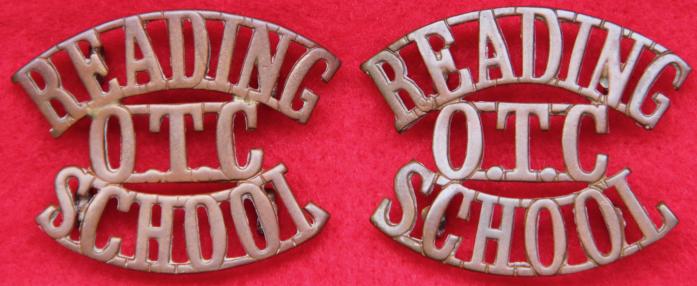Reading/OTC/School Shoulder Titles