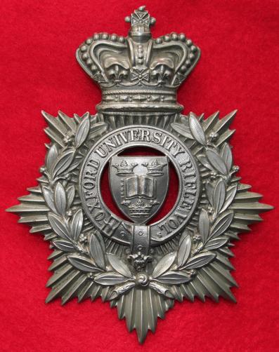 Oxford University RV Helmet Plate