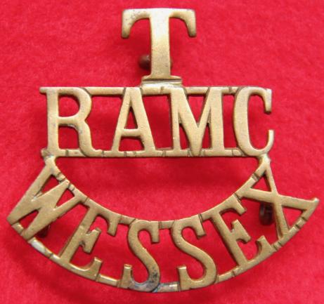 T/RAMC/Wessex Shoulder Title