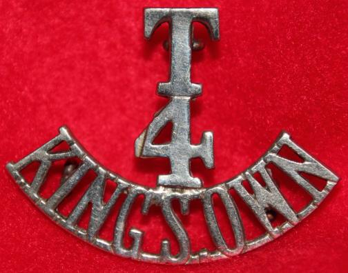 T/4/King's Own Shoulder Title