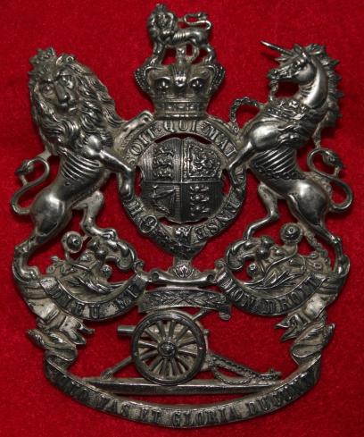 RA (Vols) Officer's Sabretache Plate