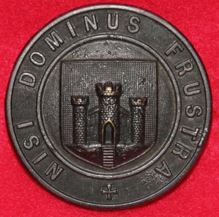 Edinburgh Vol Rifle Brigade Pouch Badge