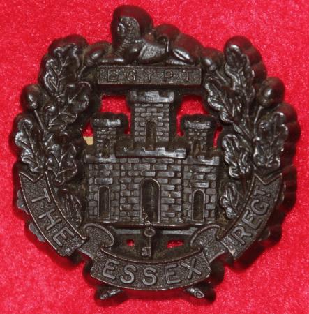 Essex Regt Plastic Cap Badge