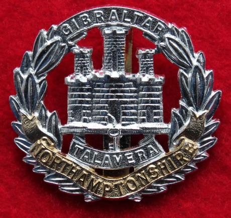 Anodised Northants Regt Cap Badge