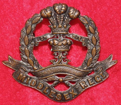 10th Middlesex OSD Collar Badge