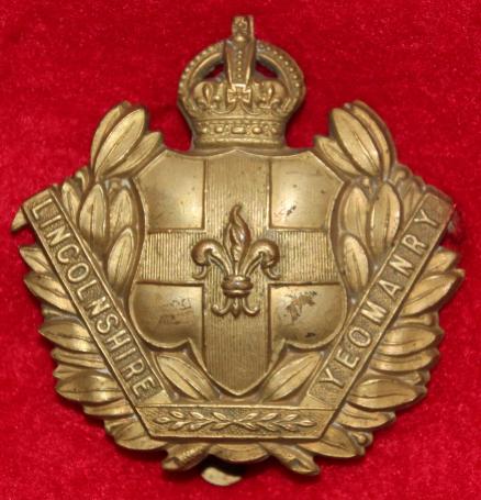Lincolnshire Yeomanry Cap Badge