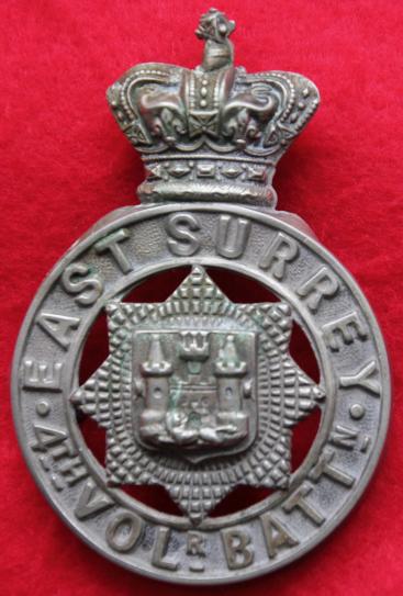 4th VB East Surrey Glengarry Badge