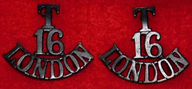 T/16/London Shoulder Titles