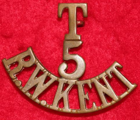 T/5/R.W. Kent Shoulder Title