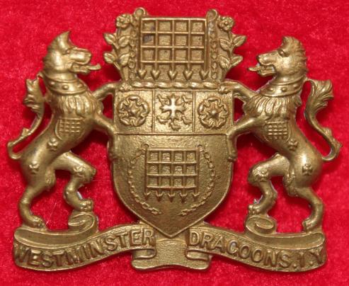 Westminster Dragoons IY Cap Badge