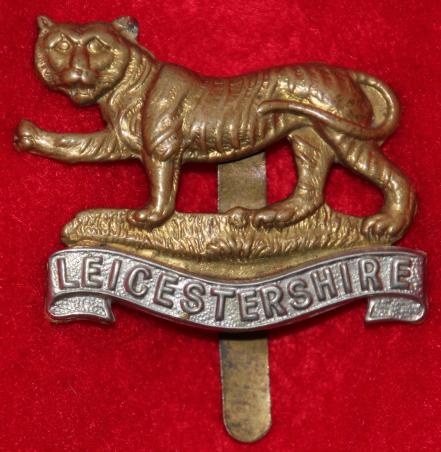 4th-6th Leicestershire Regt Cap Badge