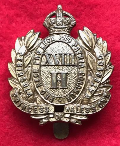 18th Hussars Cap Badge
